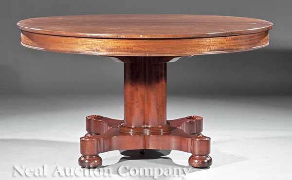 An American Classical Carved Mahogany 1403d1