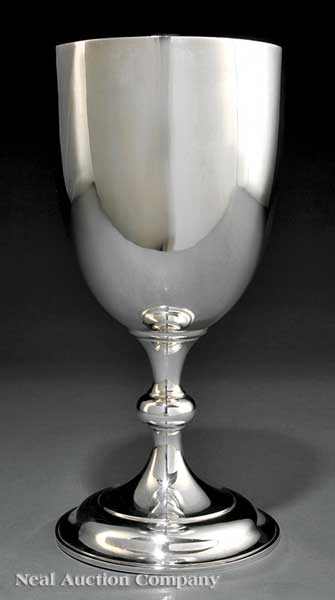 An Edwardian Sterling Silver Chalice