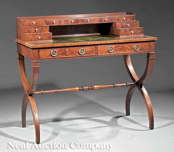 A Regency-Style Figured Mahogany