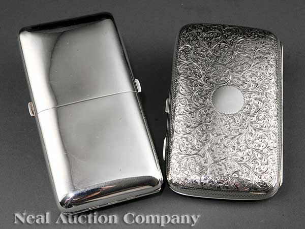 A Victorian Sterling Silver Cigar