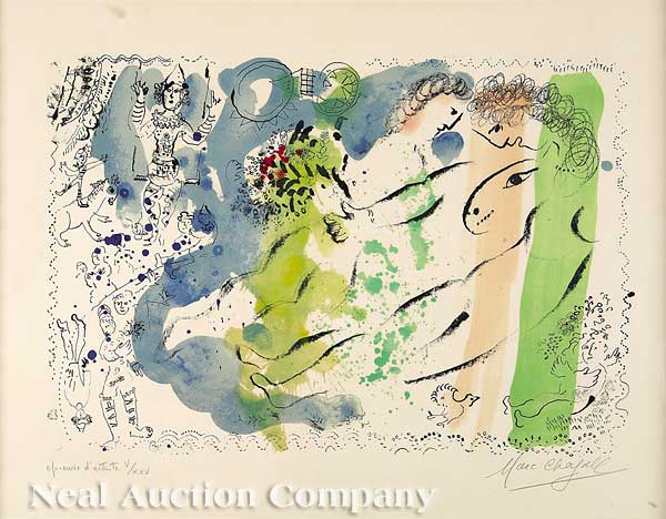 Marc Chagall Russian French 1887 1985  1404f7