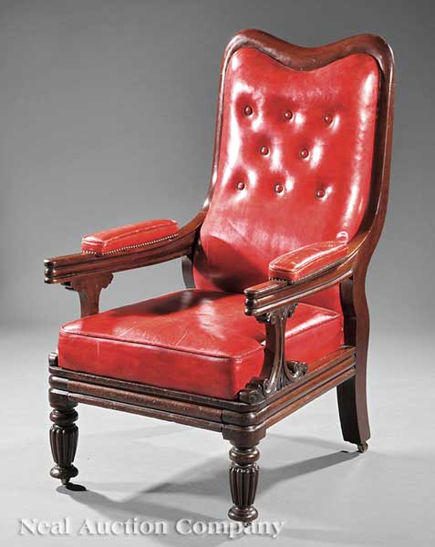 A Fine Regency Carved Mahogany 140510