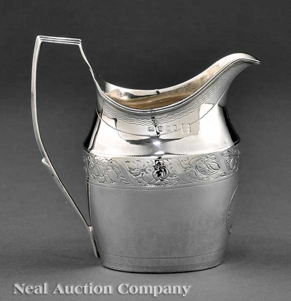 A George III Sterling Silver Cream 14052e