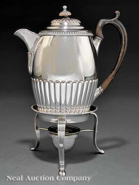 An Old Sheffield Plate Coffeepot 140531