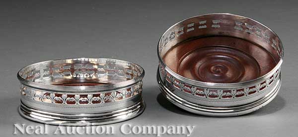 A Pair of George III Crested Sterling