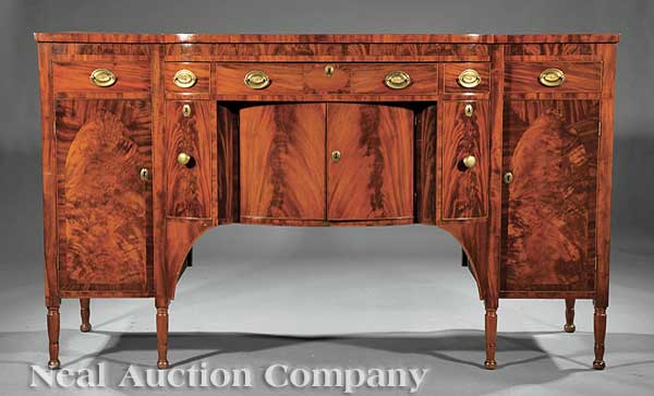 An American Late Federal Mahogany 140547