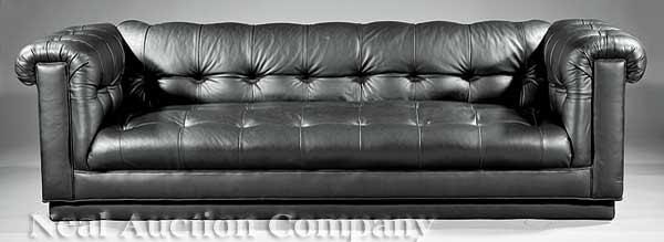 A Fine Leather Chesterfield Sofa 1405a3