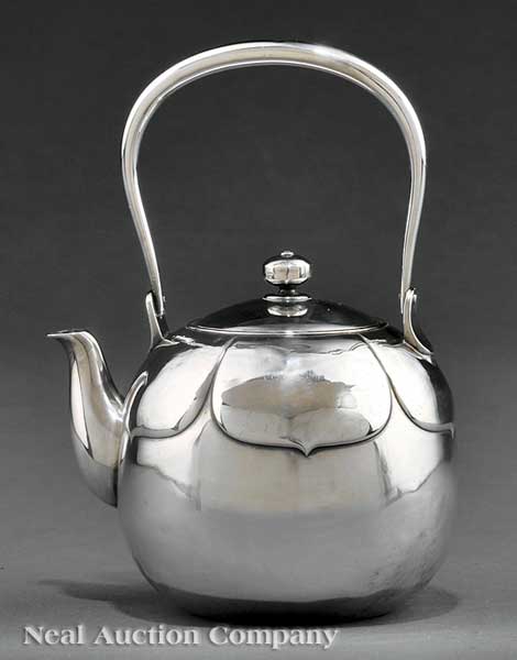 A Japanese Silver Teapot probably 1405b4