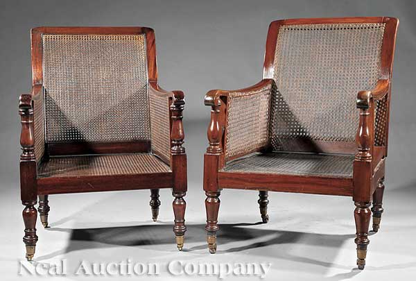 A Pair of Regency Style Carved 140606