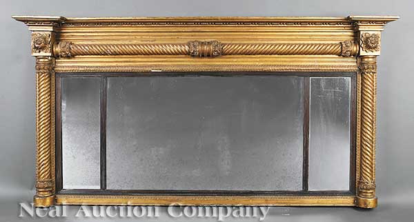 An Antique English Carved and Giltwood 140643