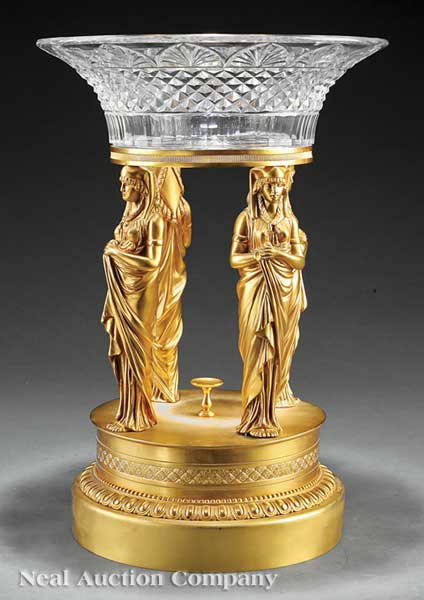 An Empire-Style Gilt Bronze and
