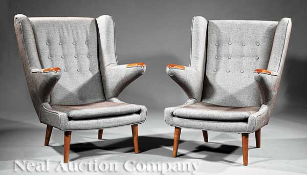 A Pair of Modern Hans Wegner-Style