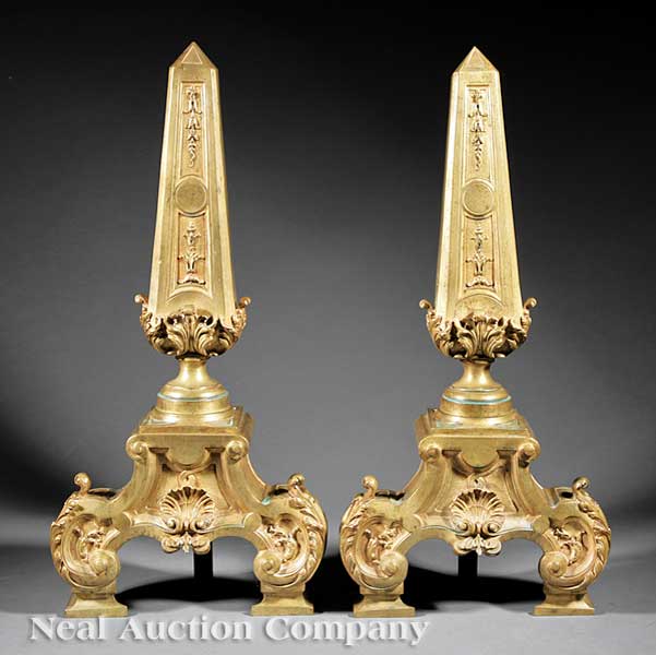 A Pair of Louis XVI Style Bronze 14070e