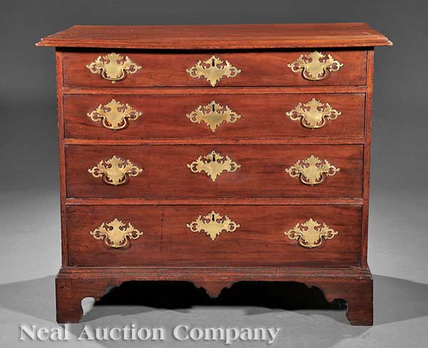 An Early American Mahogany Chest 140721