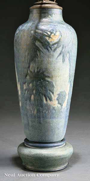 A Newcomb College Art Pottery Matte 1407bf