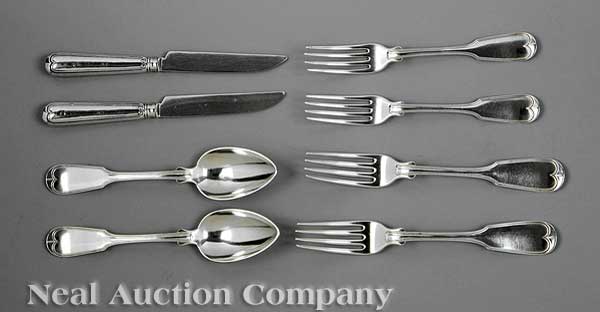 A Mobile Alabama Coin Silver Flatware 1407cc