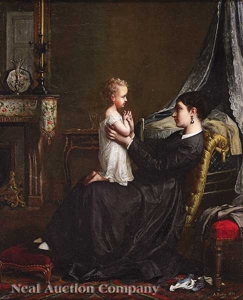 Amedée Bodin (French b. 1825) Mother