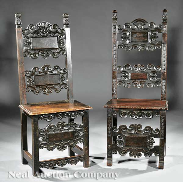 A Near Pair of Antique James I