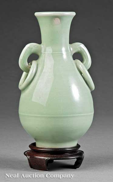 A Chinese Longquan Celadon Porcelain