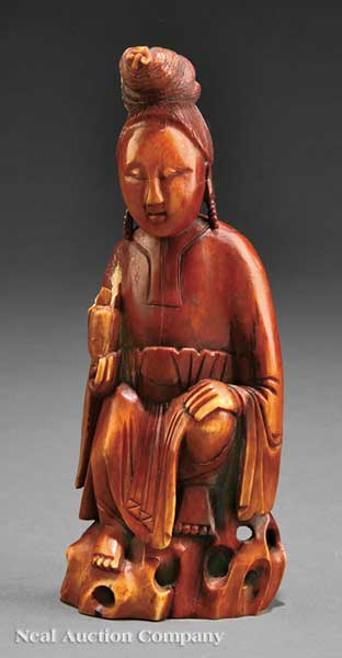 A Chinese Ivory Figure of Guanyin 1408b0