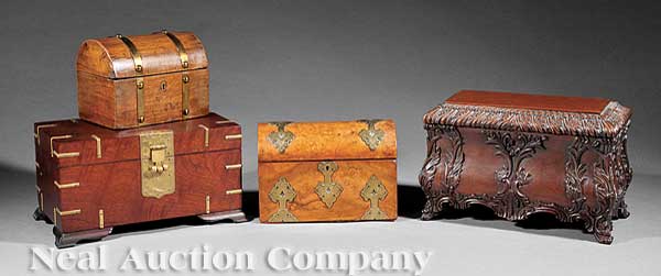 A Group of Antique Boxes including 140a3a