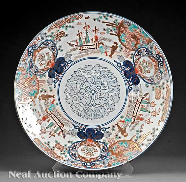 A Japanese Imari Porcelain Charger 140a5e