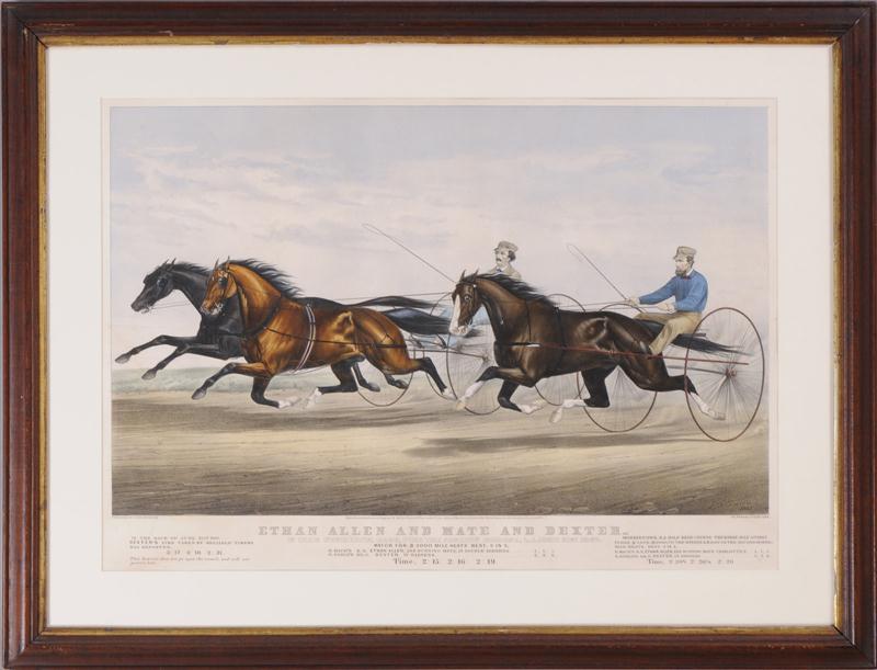 CURRIER & IVES: ''ETHAN ALLEN AND