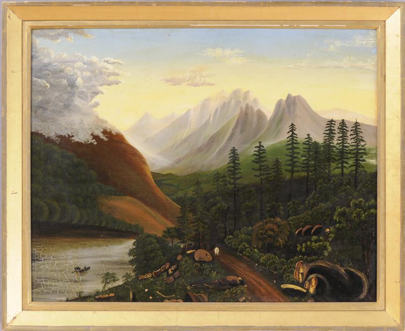 EUROPEAN SCHOOL: PRIMITIVE LANDSCAPE