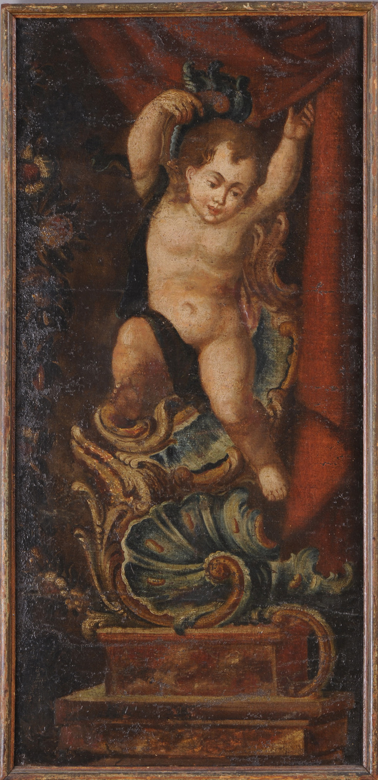 EUROPEAN SCHOOL PUTTO FRAGMENT  140b5a