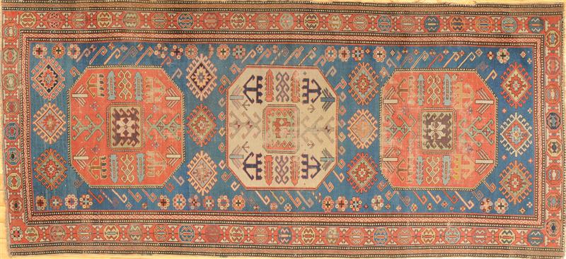 CAUCASIAN LIGHT BLUE-GROUND RUG