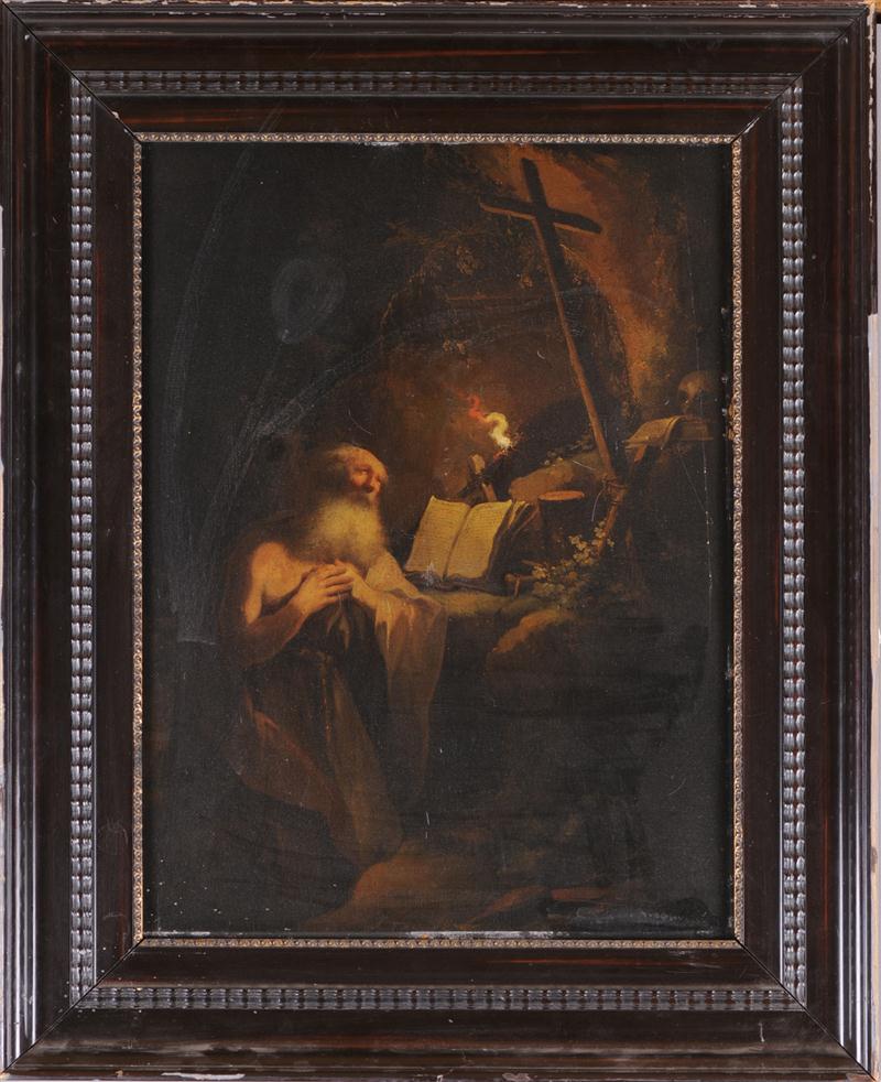 EUROPEAN SCHOOL: ST. JEROME Oil