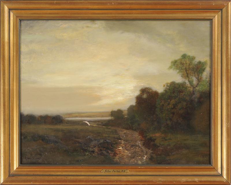 ARTHUR PARTON 1842 1914 LANDSCAPE 140ba7