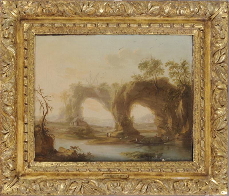 FRENCH SCHOOL COASTAL LANDSCAPE 140bd5