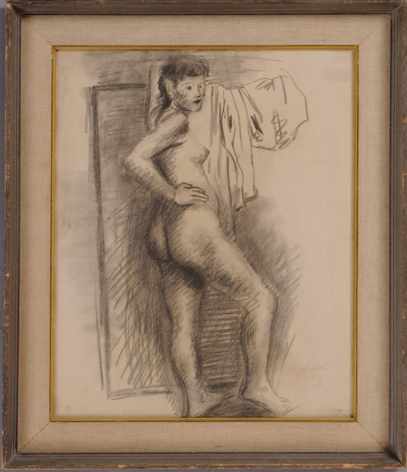 RAPHAEL SOYER 1899 1987 NUDE 140c2b