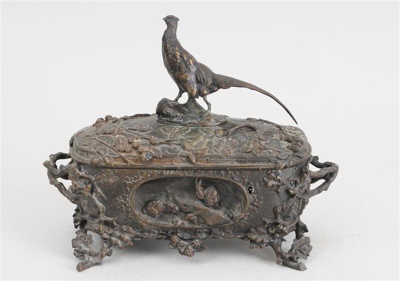 AFTER AUGUSTE CAIN JEWELRY CASKET 140c37