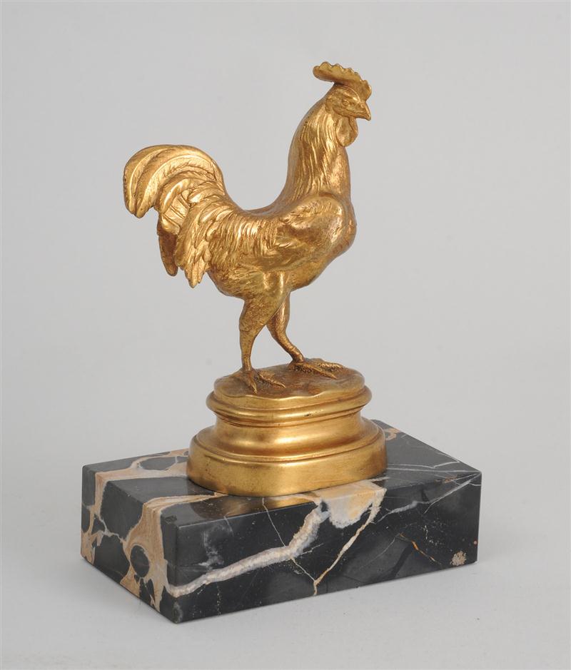 AFTER ROSA BONHEUR: THE ROOSTER Gilt