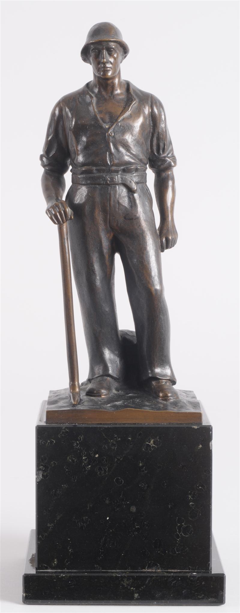 EUROPEAN SCHOOL: THE MINER Bronze