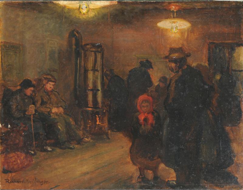 RICHARD HARLFINGER: INTERIOR SCENE