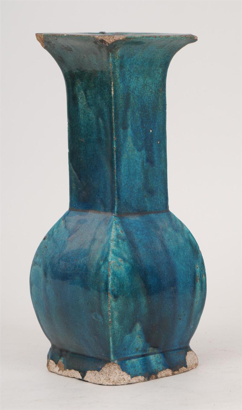 PERSIAN TURQUOISE-GLAZED POTTERY