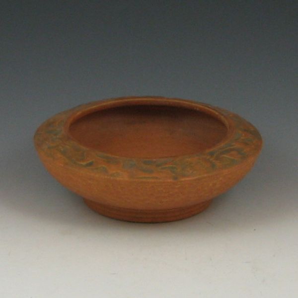Decorative Round Bowl brown and green