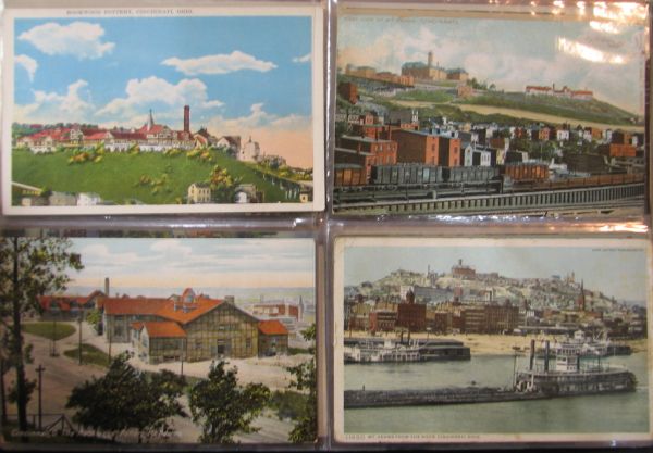 Album of 49 Vintage Rookwood Postcards