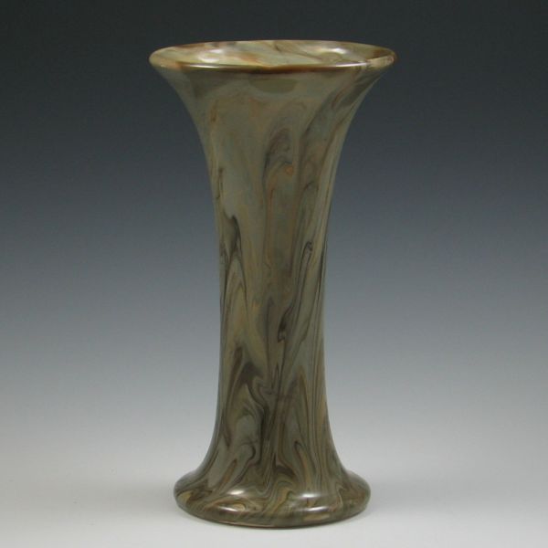 Weller Marbelized Vase marked with 143acb