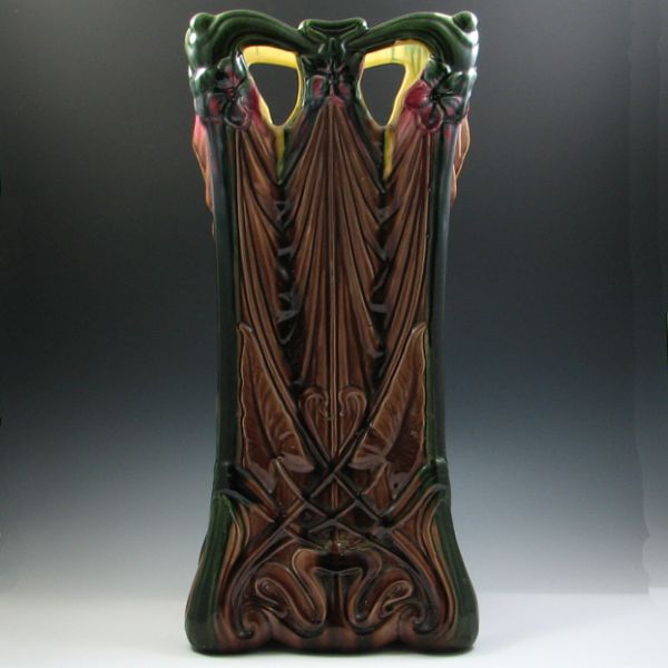 Roseville Majolica Umbrella Stand