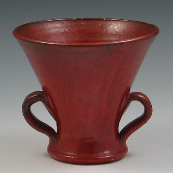 North Carolina Chrome Red Vase