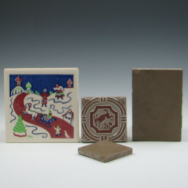 Four 4 Decorative Tiles left 143be8