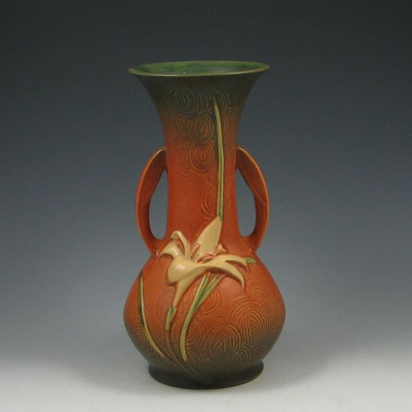 Roseville Zephyr Lily 10 Vase 143cb3