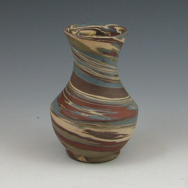 Niloak Mission Swirl vase. Marked