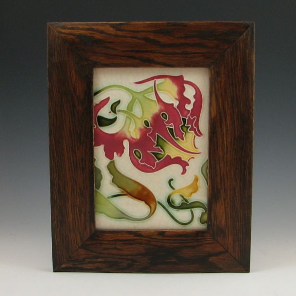 American Encaustic Art Nouveau tile