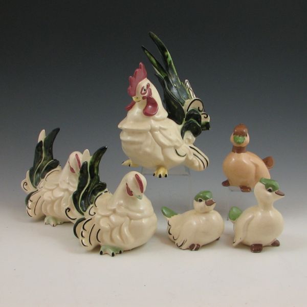 Six pieces of Kay Finch pottery 143d79