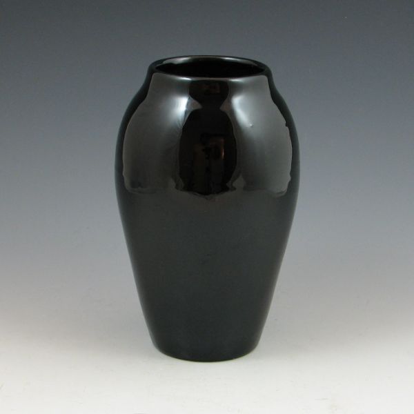 Cliftwood mirror black vase. Marked